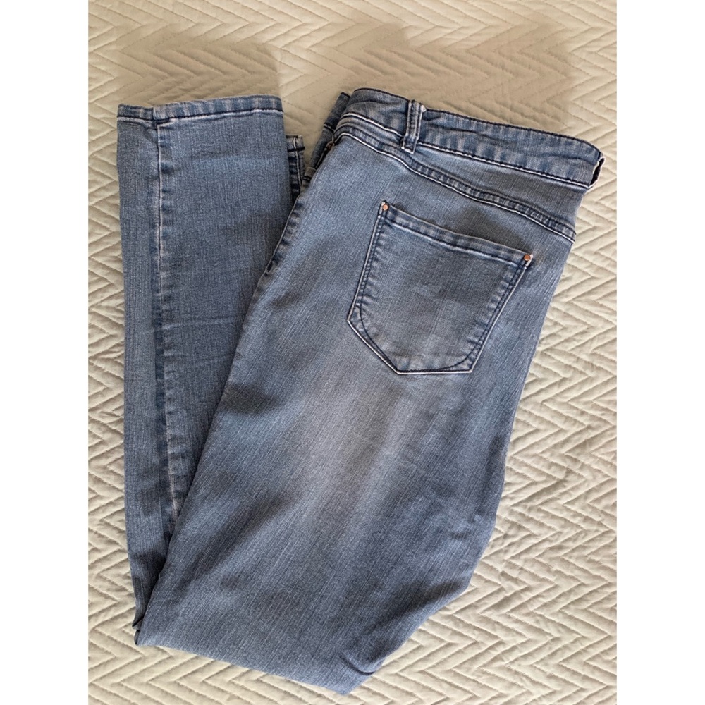 Light Wash Plus Size D Jeans
